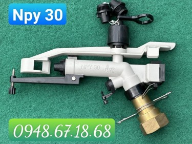 Béc NPY30 - Béc đồng cánh đập tưới phun mưa bán kính tưới 23 mét