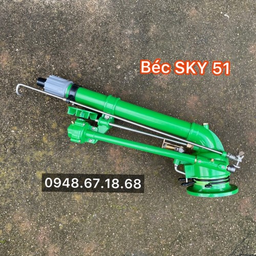 Béc SKY 51 - Béc tưới phun mưa bán kính lớn 46 mét