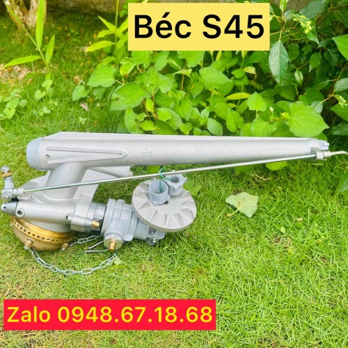 Béc S45 - Súng tưới phun mưa diện rộng nhập khẩu Ý