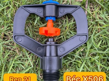 Béc X506 - béc tưới phun mưa hạt mịn bán kính từ 3m đến 5m